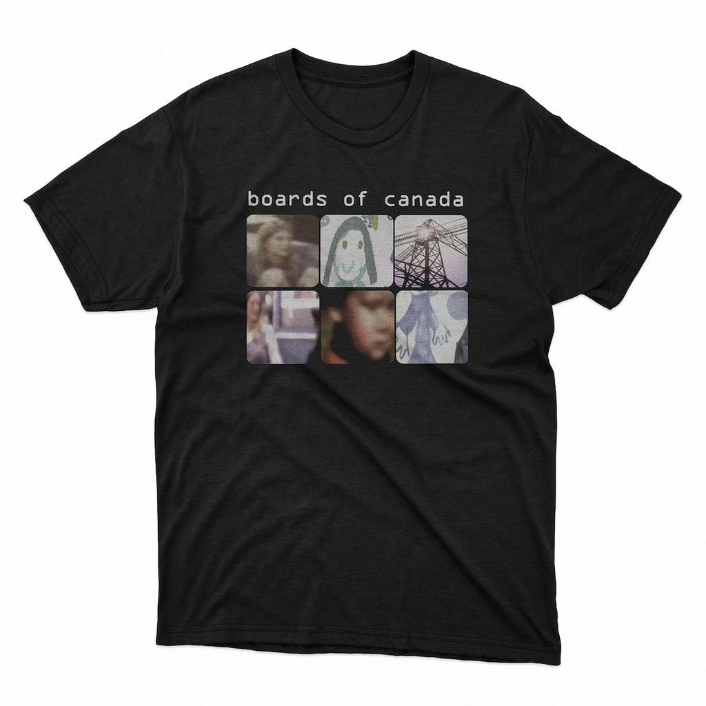 Collection Boards of Canada Band Album Black T Shirt Full Size S-5XL