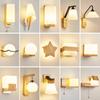 Wood Wall Sconce Lamp Bedside Lamp Stairs Applique Murale Nordic Design Art Deco Led Wall Lights Lampada Da Parete