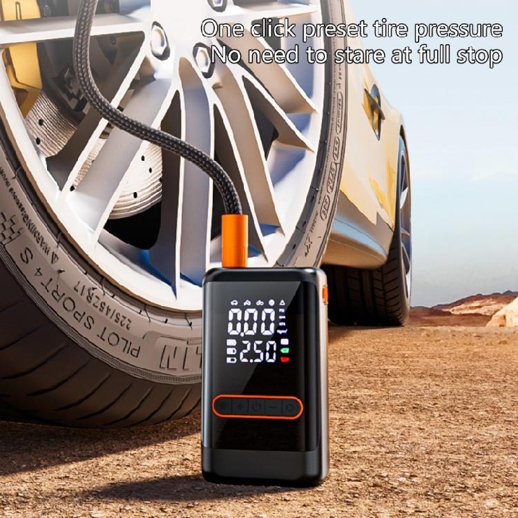 Портативный насос для шин с возможностью зарядки от USB Эффективный воздушный компрессор Перезаряжаемые воздушные насосы для автомобиля и велосипедов