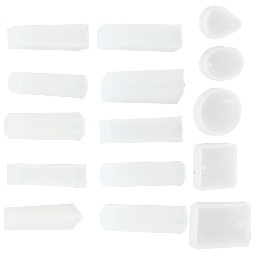 Jewelry Pendant Silicone Mold DIY Craft Jewelry Pendant Making Mold Screw Eye Pin Set