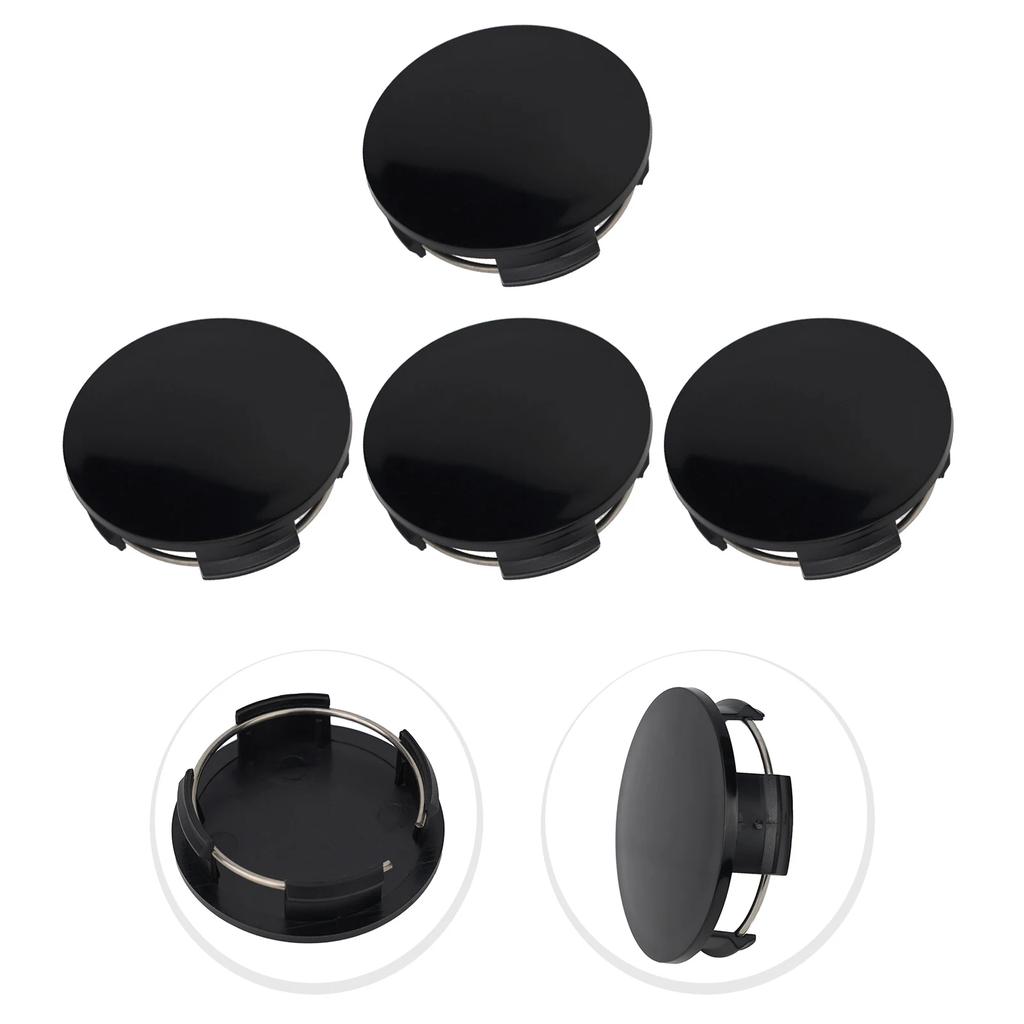 Practical High Quality Durable Car Wheel Center Cap Auto Parts Universal 2.24x0.67inch 4pcs ABS Car Decoration