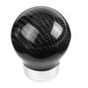 Car Modified Universal Gear Head   True Carbon Fiber Gear Shift Knob   Carbonized Gear Lever