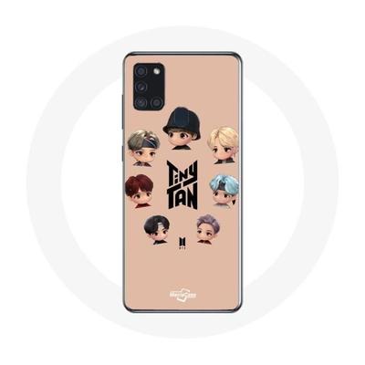 Чехол для Samsung Galaxy A21S BTS TinyTAN Анимация Постер RM Jin Suga J-Hope Jimin V И Jungkook
