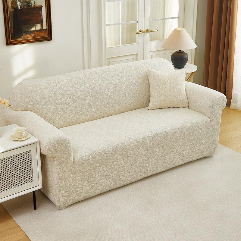 Stretch L Shaped Sofa Cover Non Slip Full Corner Couch Slipcover Solid Living Room Home Decor Furniture Protector