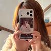 Мультяшный блестящий кролик, противоударный чехол для телефона для iPhone 15/16/17 PRO/MAX.