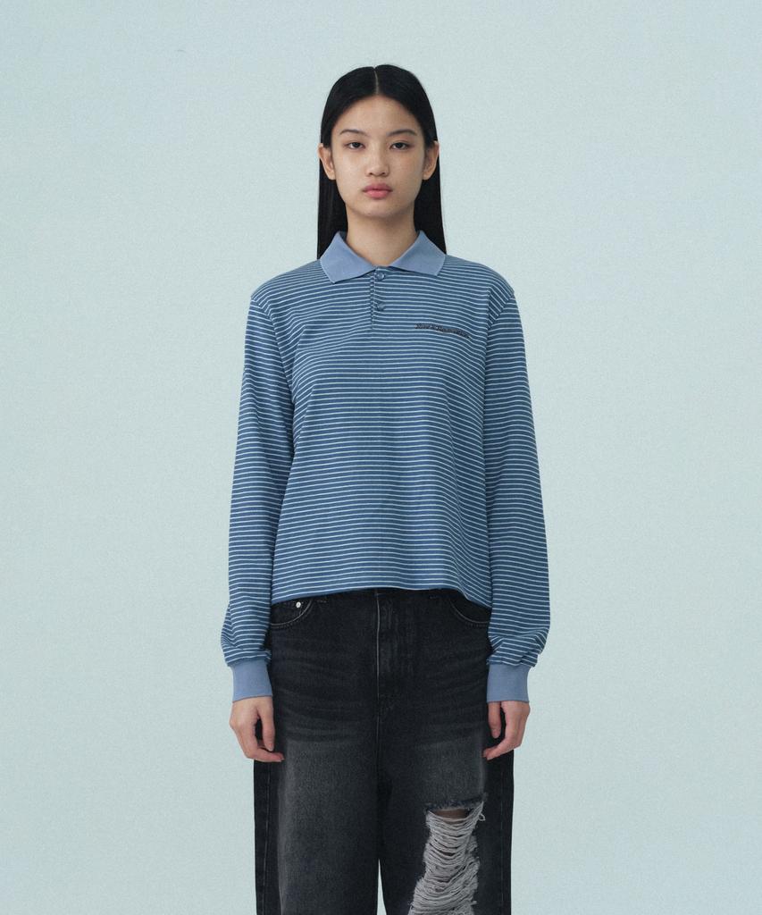 REST&RECREATION Stripe Pk T-Shirt - Blue