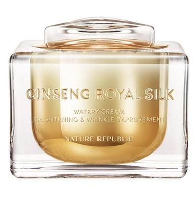 Крем для лица Ginseng Royal Silk Watery Cream 60г / Премиальный антивозрастной увлажняющий крем
