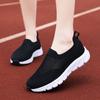 A New Slip-on Casual Shoes Mesh Cloth Breathable Fashion Soft Sole Outdoor Sports Students Light Running Shoes