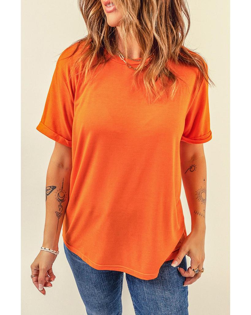 Azura Exchange Футболка с круглым вырезом