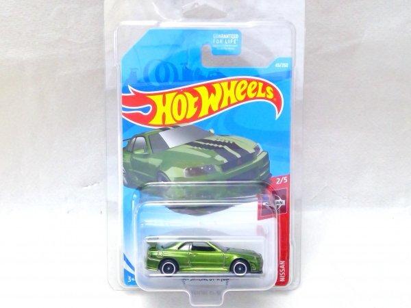 Hot Wheels Супер Сокровище NISSAN SKYLINE BNR34 Nissan Skyline STH Супер Сокровище GT-R