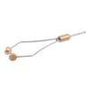 Fly Tied Winder Heavy Bullet Head Fly Tying Coil Holder Device Winder Spool Clamp Ceramic Tube Tip Ball Foot Clamp Fly Tying Tools