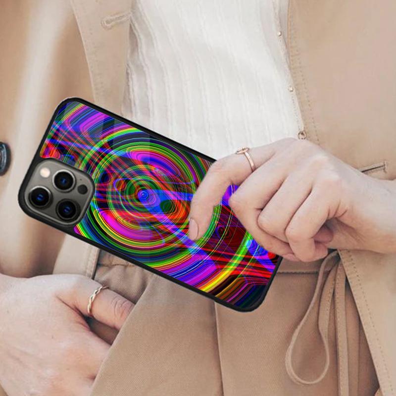 Optical Illusion Print Magnetic Phone Case For APPLE iPhone 17 Air 16 14 13 12 Pro Max 15 Plus Wireless Charge MagSafe Cover