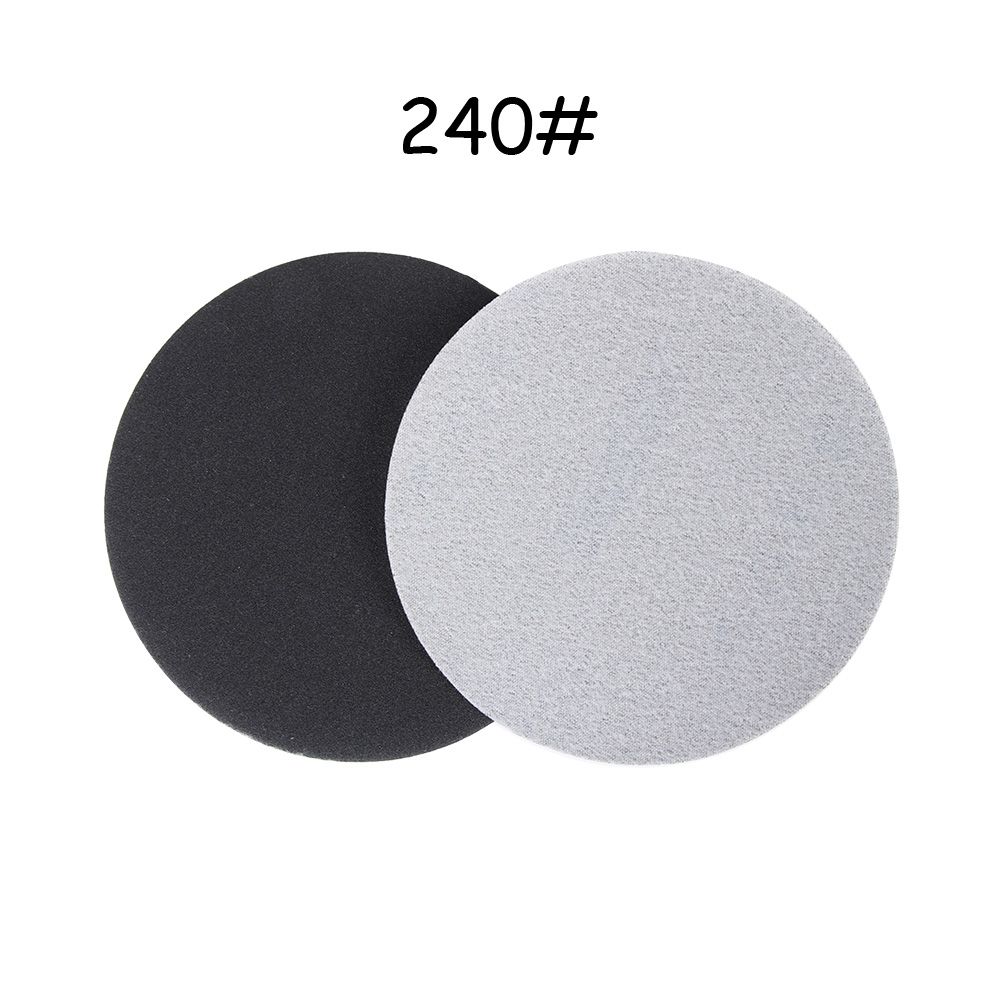 5/10/20Pcs Round Wet or Dry Silicon Carbide 5'' 125mm Sanding Disc Sandpaper Pads 60 - 10000 Grit