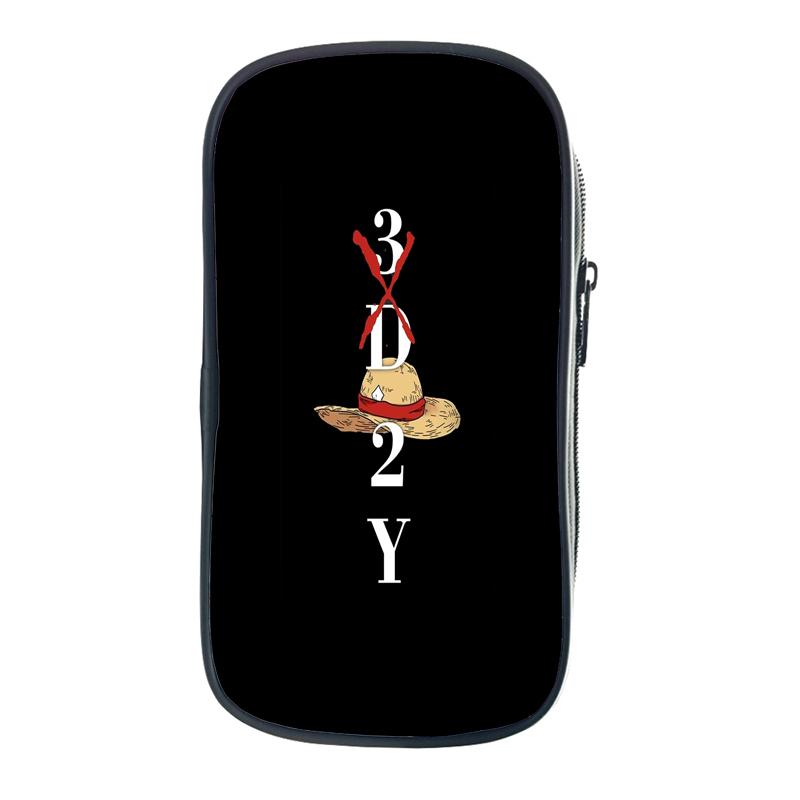 Цельная сумка-карандаш Зоро Луффи Чоппер Эйс, школьные чехлы для юридических школ, кавайная сумка-держатель для канцелярских принадлежностей, чехол для ручек, школьные принадлежности для студентов