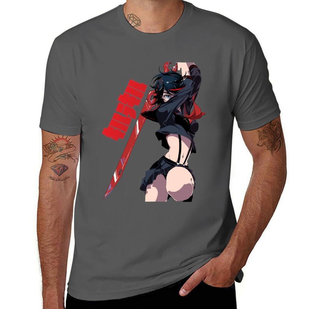 Kill La Kill Ryuko Matoi Tshirt Gym Wear Breathable Short Sleeve Tee