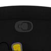 Massage Relax Chair Black Fabric