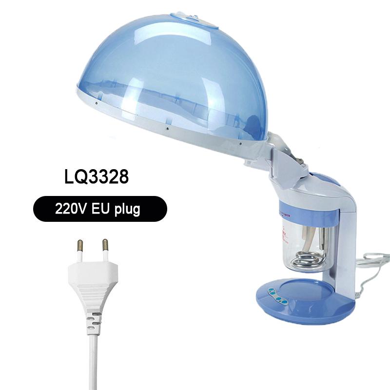 Портативный настольный отпариватель для волос 2 в 1 Сауна Пар Озон Паровой увлажнитель для лица Паровая маска Термошапка Уход за волосами Спа