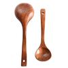 1PCS Wooden Spoon Kitchen Cooking Utensils Tool Soup Teaspoon Catering  Soup Spoon Long