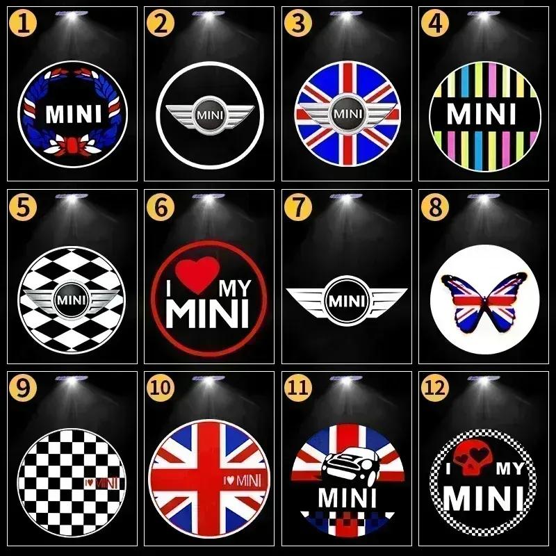2 шт. Светодиодный проектор на дверь автомобиля, приветственный свет для BMW Mini Cooper Works R52 R55 R56 R57 R50 R53 R60 R61 F54 F55 F56 F60 Запчасти