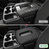 Center Console Cover Compatible With -2025 Chevy Silverado/GMC Sierra Jump Seat Accessories, Middle Console Armrest Lid Leather Protective Cover(For