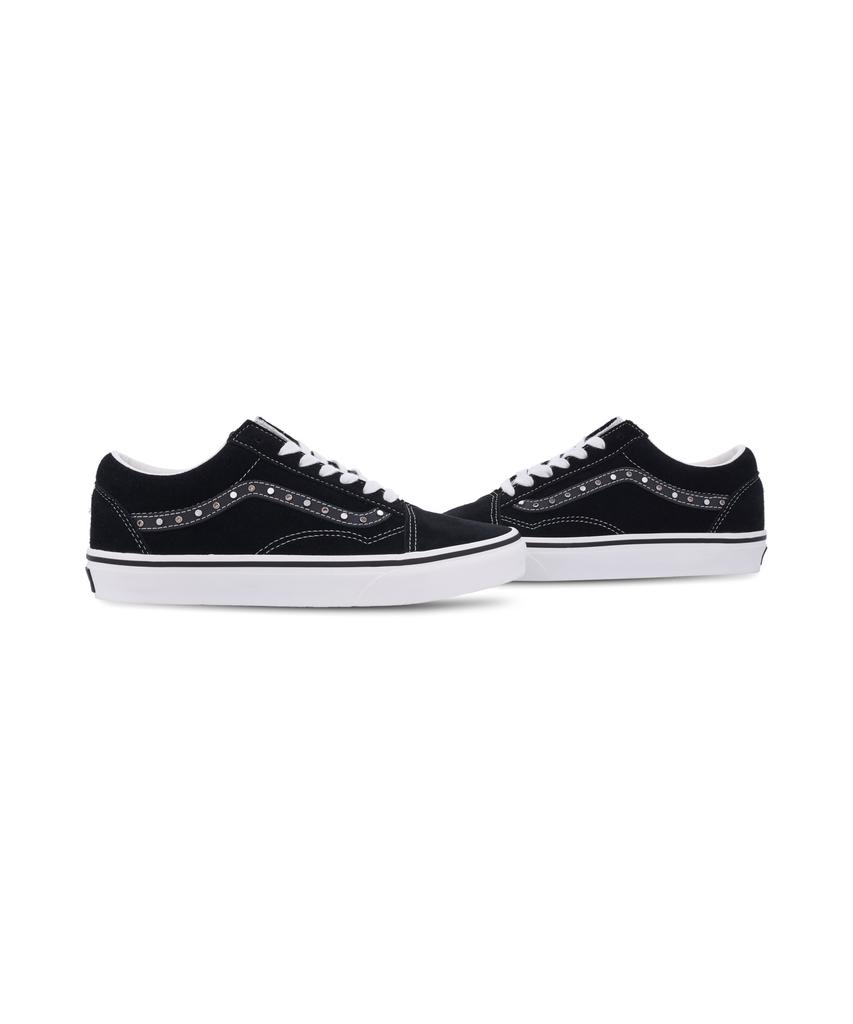 Vans Old Skool - Черные с шипами:Металлик / Vn000V25B5T1