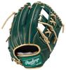 Rawlings PRO EXCEL GR5FHECN54FS Baseball Dark Throw HOH® –Color Palette- Glove, Softball, Infielder's, Green, 11.5 Inches, Right-Handed