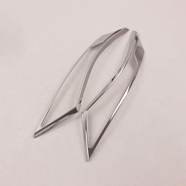 Хромированные накладки на фары и зеркала для 2019 L200/TRITON