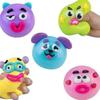 1Pcs Squishy Smushers Dog Face Slow Rising Squeeze Toy for Anxiety Stressed Hands