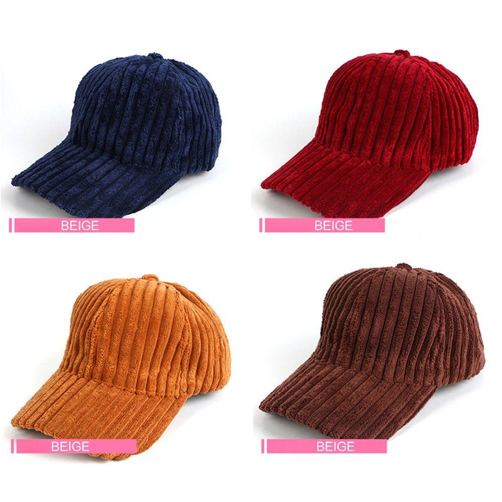 Универсальная вельветовая шляпа, бархатная хип-хоп шляпа, модная бейсбольная кепка для отдыха на природе