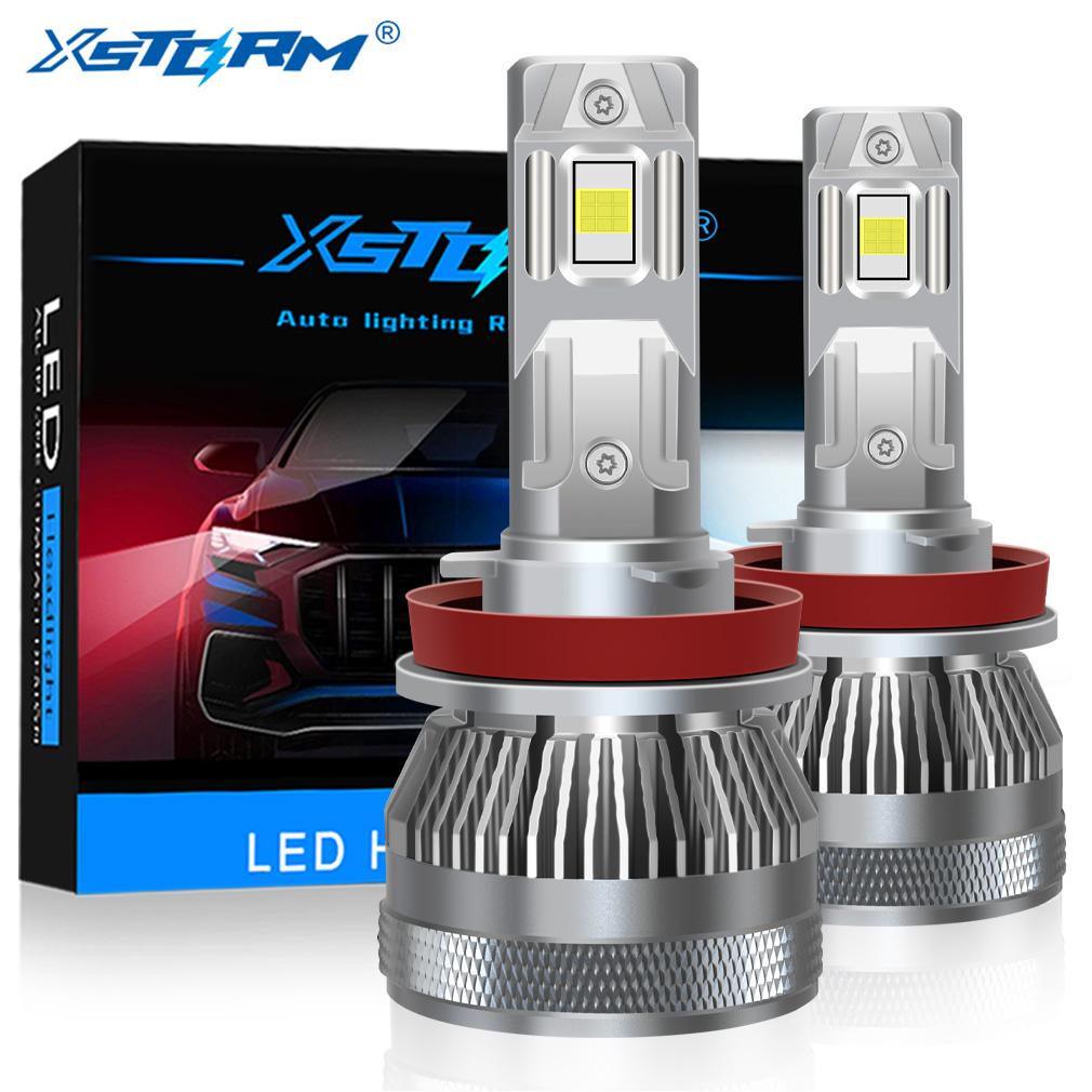 XSTORM H7 Светодиодная фара 30000 лм 100 Вт Автомобильные лампы Светодиодная фара H4 Canbus H1 H11 9005 9006 Автомобильный турбо свет 6500K 12V 24V