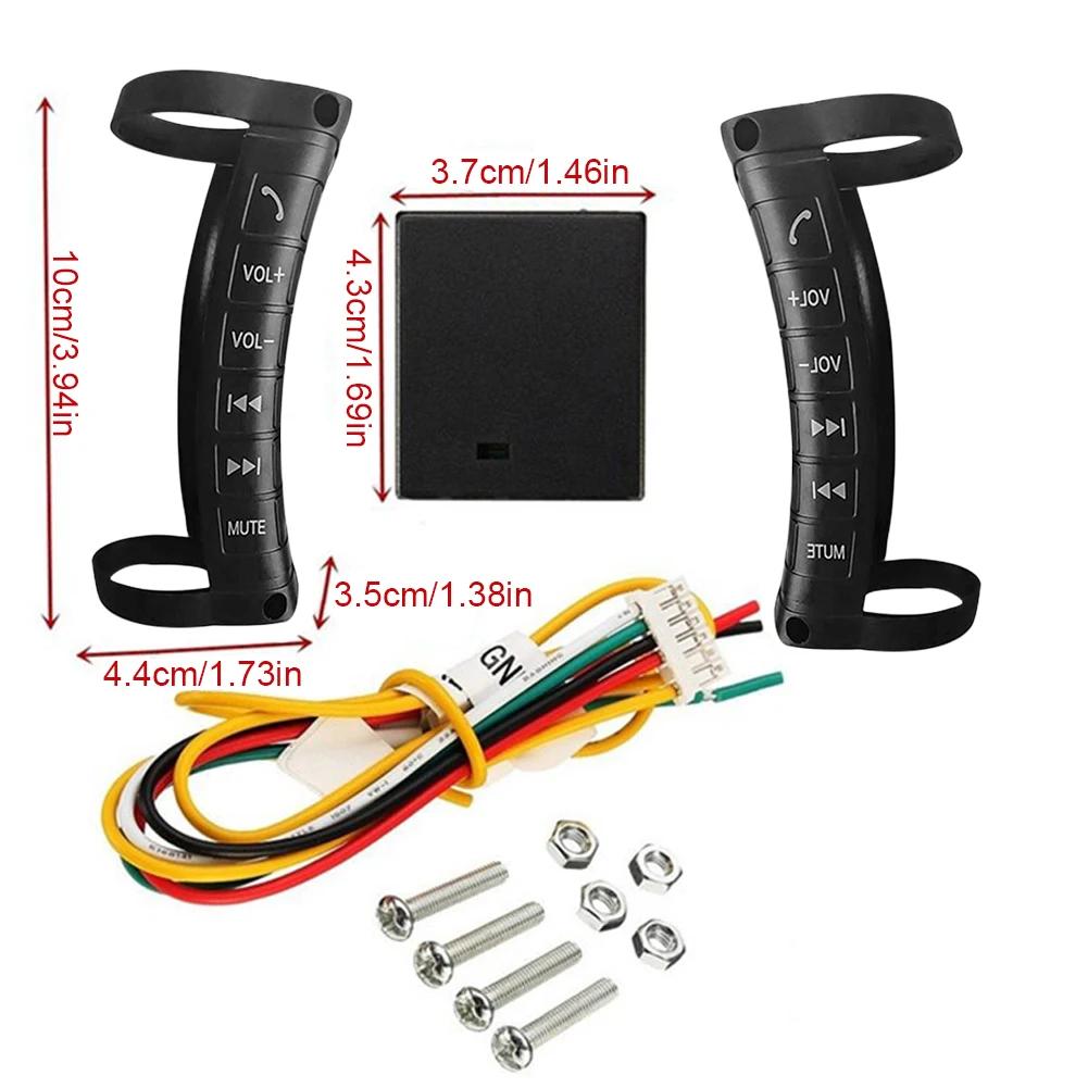 Универсальный автомобильный беспроводной пульт управления на руль с дистанционным управлением 12 клавиш Автомобильное радио Android DVD GPS-плеер Беспроводной контроллер