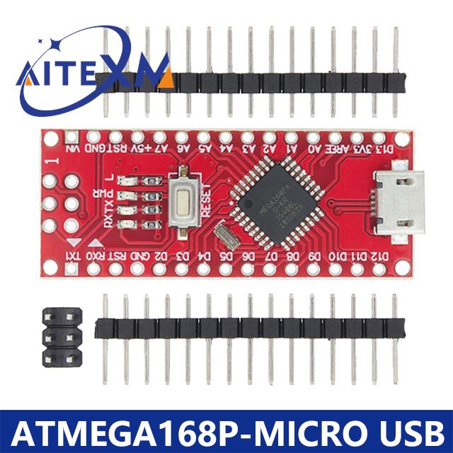 Mini / Type-C / Micro USB Nano 3.0 с загрузчиком совместимый Nano контроллер для arduino CH340 USB драйвер 16Mhz ATMEGA328P