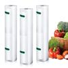 Homsanistor Вакуумная упаковка 28 x 500 см x 3 шт. Пакеты для вакуумной упаковки Рулон вакуумной упаковки Антибактериальная устойчивая пищевая вакуумная низкая