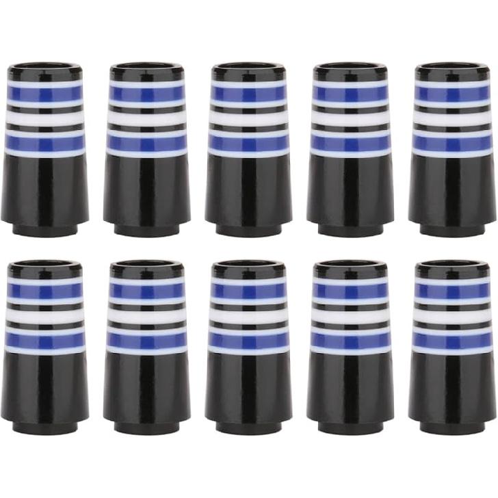 Golf Builder 10pcs Custom Tip .355 Golf Ferrules for Taper Tip Iron Wedge