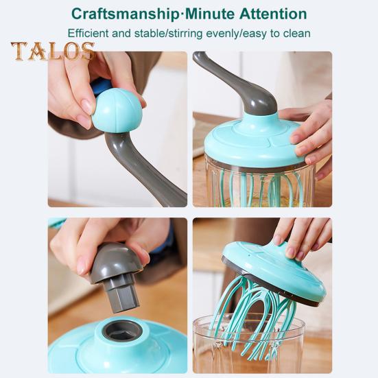Миксер для взбивания яиц, многоразовый съемный ABS, отличный ручной венчик для взбивания сливок, устройство для взбивания яиц для дома