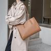 Shoulder Bag High End Autumn New Large Capacity Bag for Women's Napa Leather Daily Commuting Tote Bag