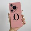 Для Huawei Pura 70 Pro + Чехол Huawei Pura 70 Чехол Милые Первые Буквы Квадратный Жидкий Силикон Чехол для Телефона Ударопрочная Задняя Крышка