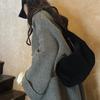 Сумка-мешок для пельменей Niche Design Frosted Dumpling Bag Vintage на одно плечо Crossbody большой вместимости для поездок под мышкой