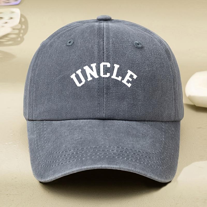Letter Printed Washed Old Hat Old Dad Hat, Men's and Women's Retro Baseball Cap Peaked Cap Outdoor Hat