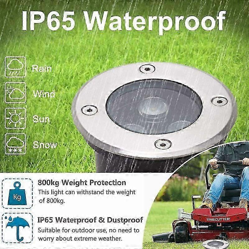 IP65 LED Spotlight 3W 270 Lumen Outdoor Recessed Garden Light