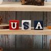 American Independence Day Decor Wooden Tabletop Ornament Home Decoration Collection
