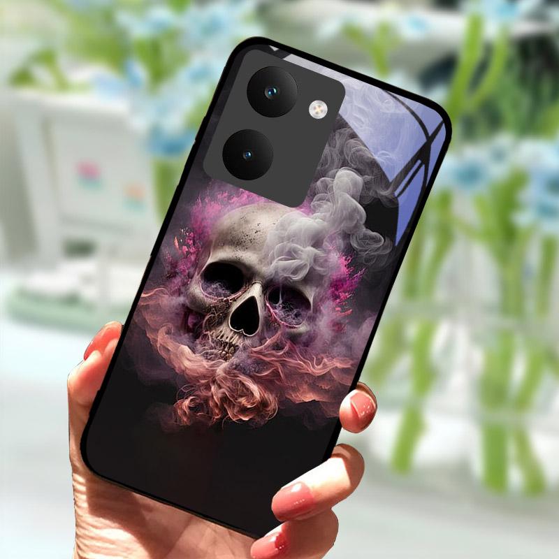 Чехол для Realme P3 Ultra 5G Ударопрочный чехол Закаленное стекло Задняя крышка Бампер Для телефона Realme P3ultra 5G RMX5030 Чехол Coque