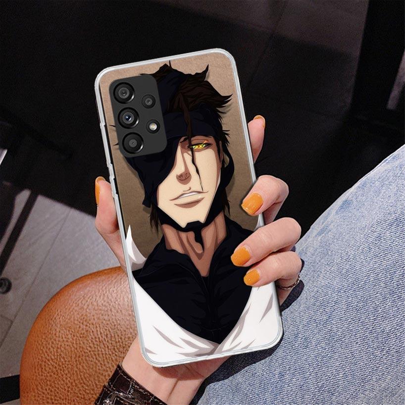 Чехол для телефона Bleach Айзен Соуске для Samsung Galaxy A17 A16 A15 A14 A13 A57 A56 A55 A54 A53 A37 A36 A35 A34 A33 A26 A25 A24 A23 G