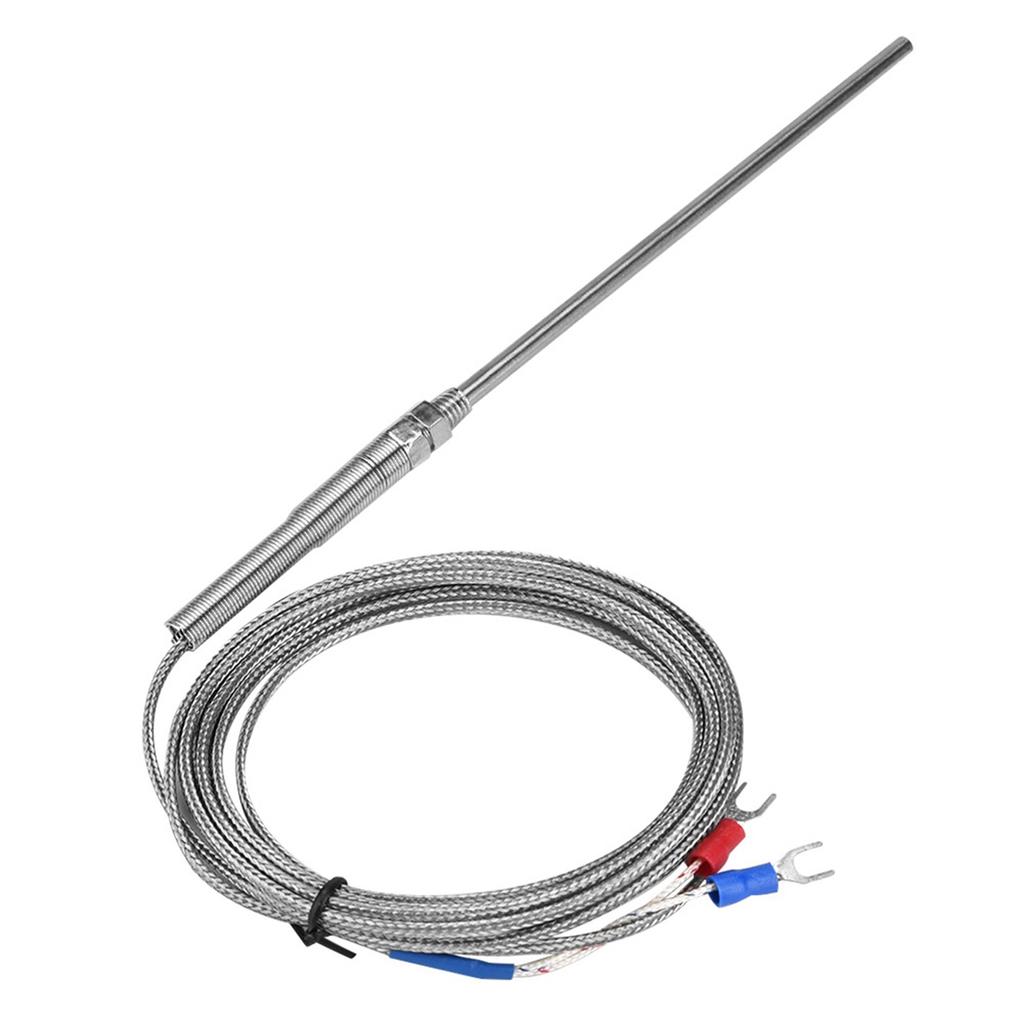 M8 Thread Type K Thermocouple 150mm Probe Temperature Sensor Wire 0-400 celsius (1 m)