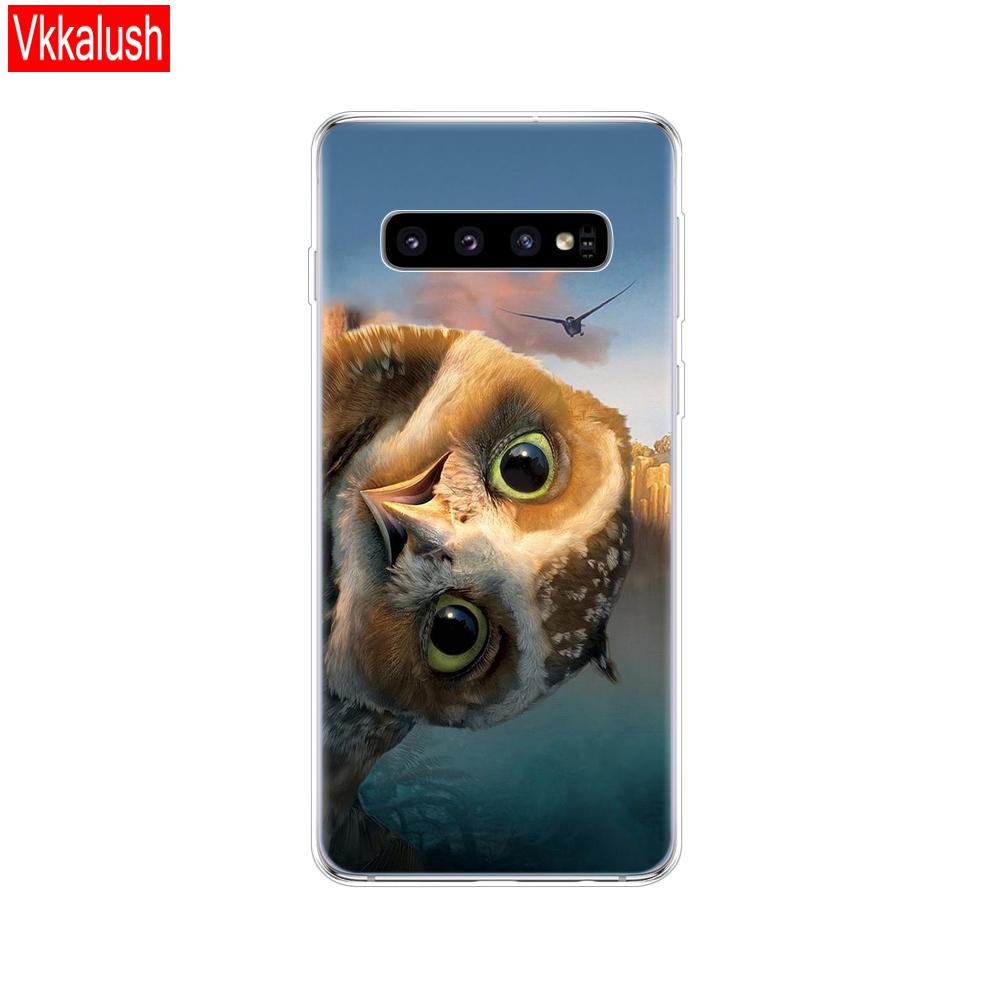 Чехол для Samsung Galaxy S10 S10 Plus, забавный силиконовый чехол из ТПУ для телефона S10 E, чехол для Samsung S10 Plus G975F S 10 SM-G973F