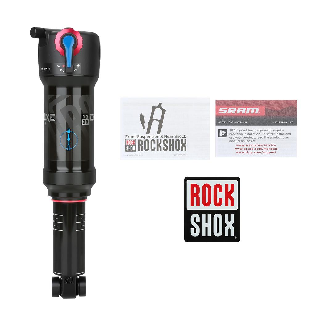 Задний амортизатор Rockshox Deluxe Select+ для велосипеда 205x65 мм DebonAir 350PSI MTB Downhill Воздушный амортизатор 12.7 мм Ушко Отскок Сжатие