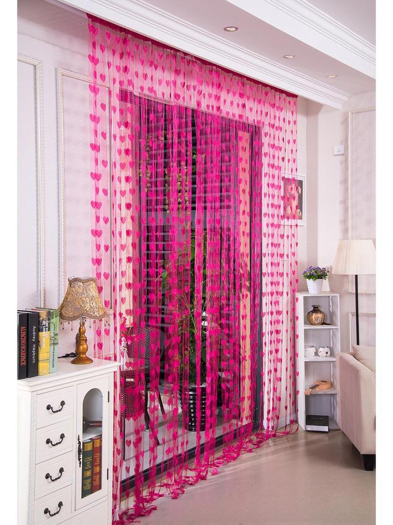 1x2м Love Line Подвесная занавеска для гостиной или спальни