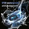 600M Intercom Bluetooth 5.3 EDR Helmet Headset with Music Sharing Motorcycle Wireless Earphone Hands-free Call Anti-interference Headphone for 6 Rider