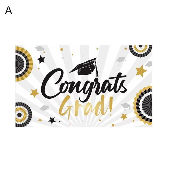 Выпускной баннер многоразовый складной для класса