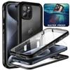 IP68 Shellbox Waterproof Case for IPhone 15 14 13 12 11 Pro Max XR XS Plus 8 7 SE 2022 Metal Aluminum Swimming Shockproof Cover
